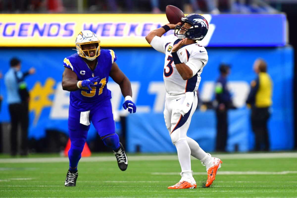 Russell Wilson’s pass to Courtland Sutton was longest ‘air distance’ TD in 2023