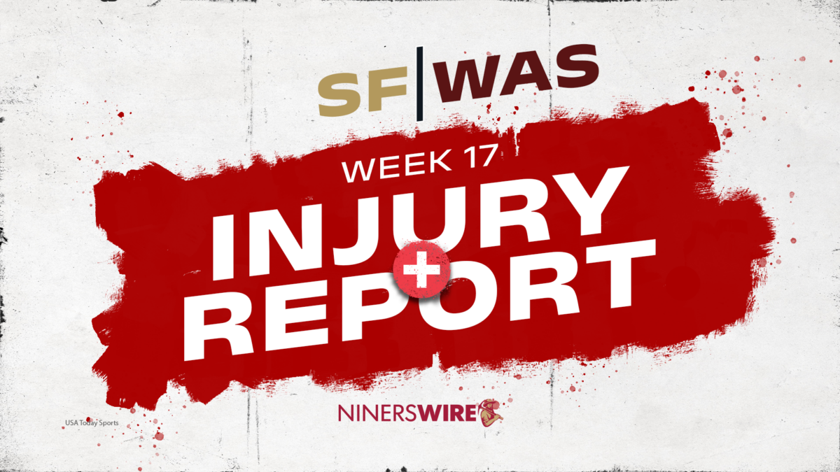 Commanders vs. 49ers: Week 17 Wednesday injury report