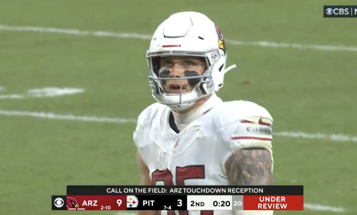Cardinals TE Trey McBride immediately redeemed himself after a controversial review took away his TD