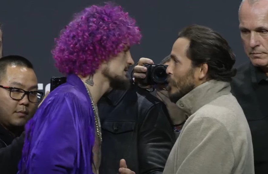 UFC 299 video: Sean O’Malley, Marlon Vera exchange heated words at press conference faceoff