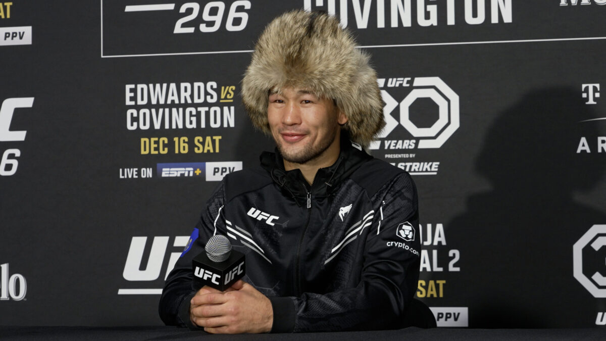 Shavkat Rakhmonov: ‘I’m definitely ready for the title shot’ after win over Stephen Thompson at UFC 296