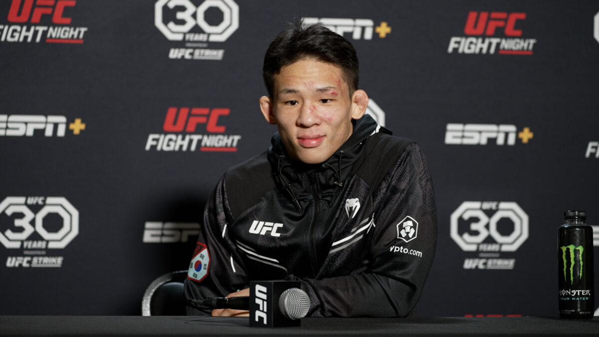 HyunSung Park unsatisfied with UFC Fight Night 233 TKO win, hopes for busy 2024 campaign