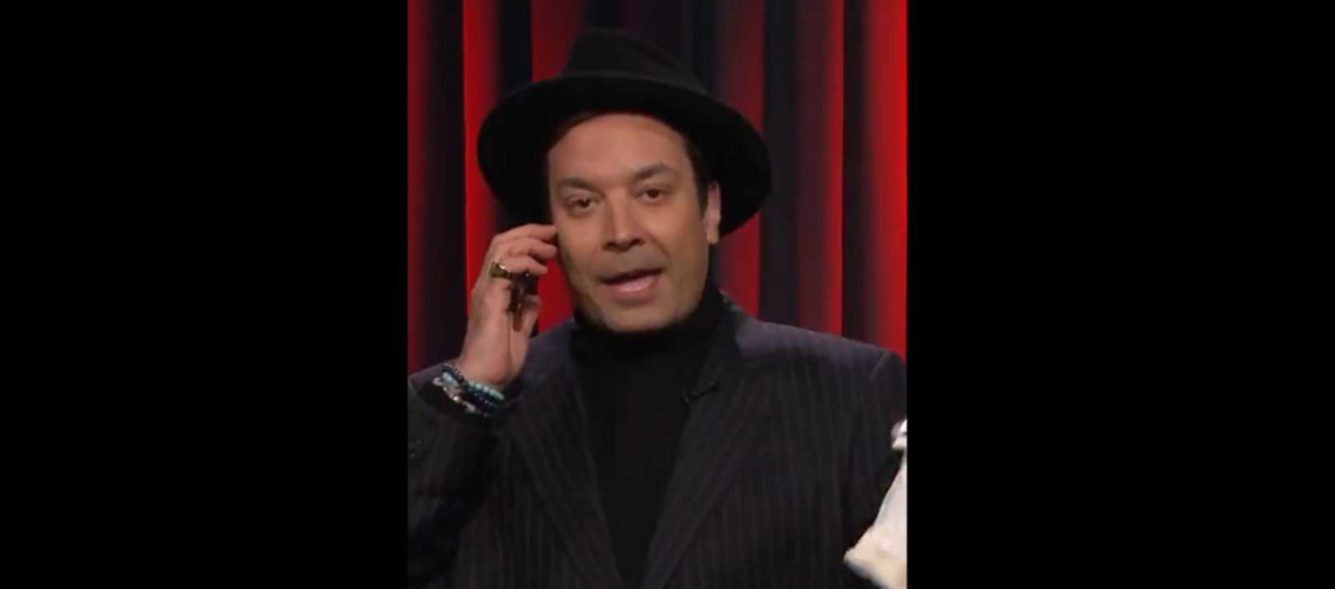 Jimmy Fallon sings a funny Tommy DeVito song dressed like Giants QB’s agent