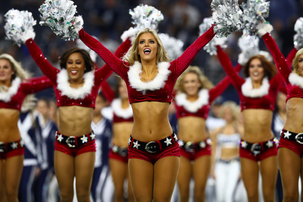 The best of NFL cheerleaders in holiday outfits through the years