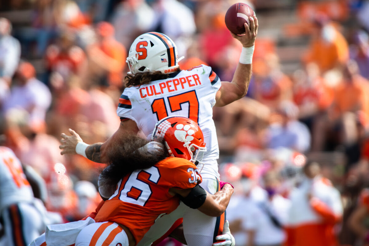 Former Clemson safety enters the transfer portal, looks to make a return to football