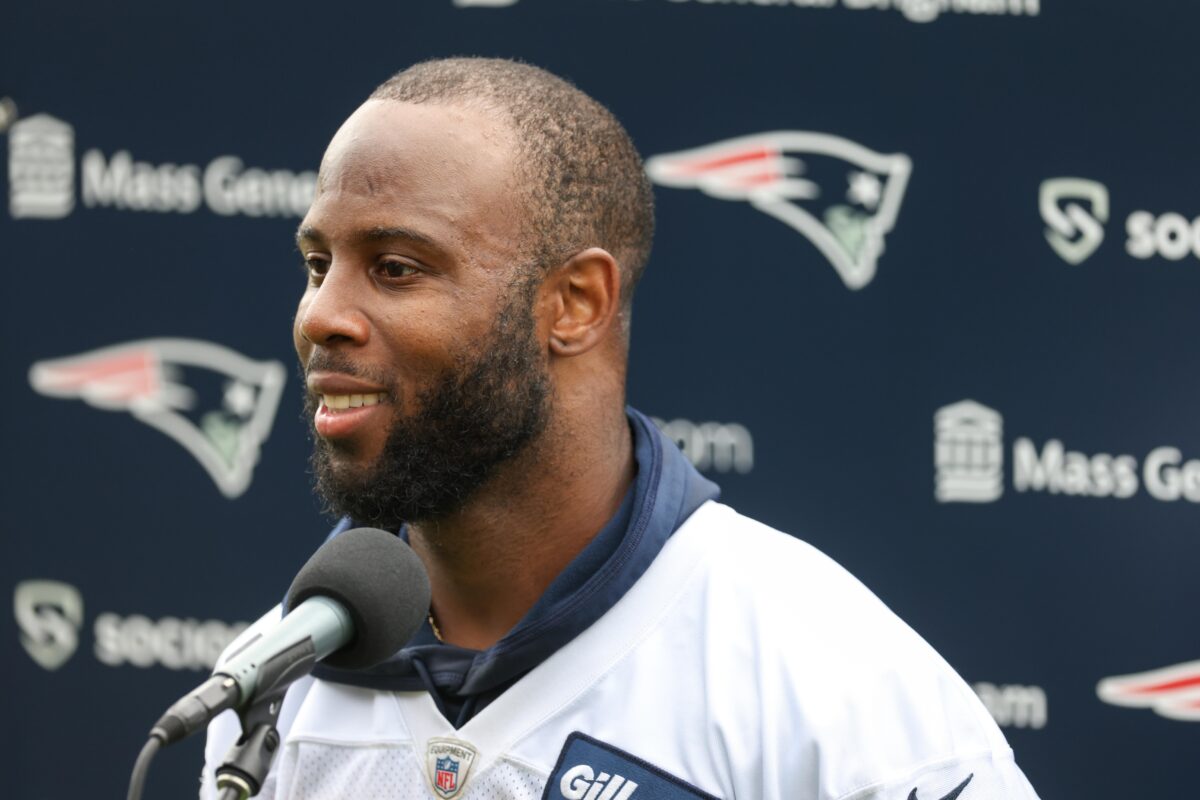 James White approves of Patriots signing CB Marco Wilson