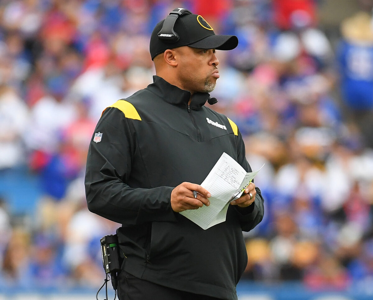 Steelers OC Eddie Faulkner offers little clarity on George Pickens situation