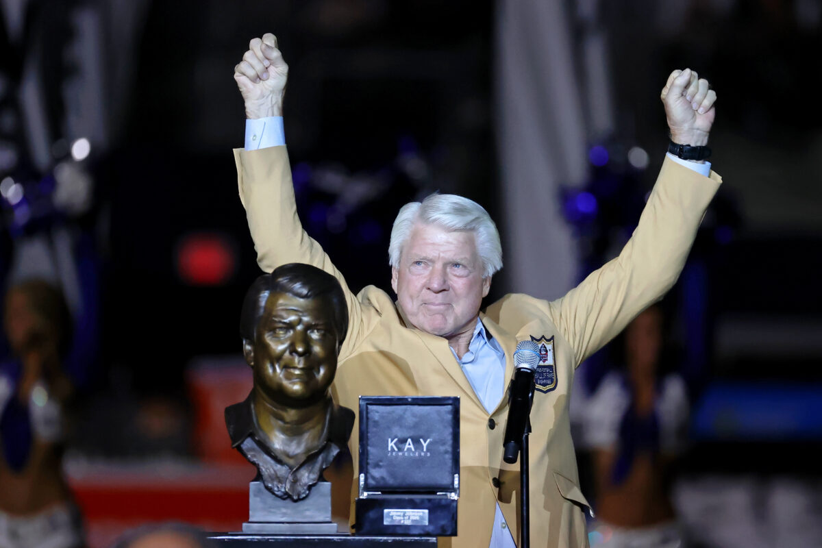 Jimmy Johnson in images as he enters Cowboys Ring of Honor