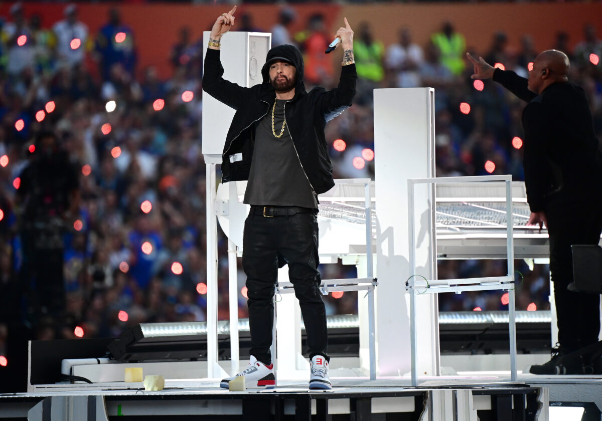 Eminem sums up all the feels of Lions fans in a tweet