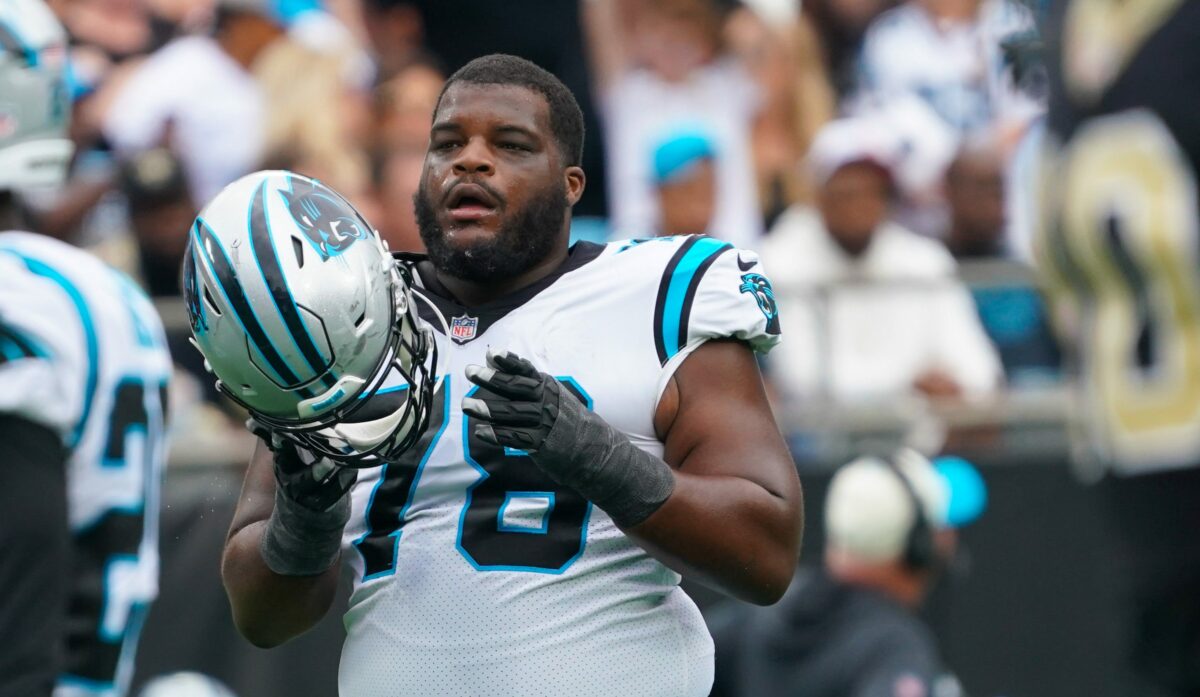 Former Panthers DT Marquan McCall signing with Raiders