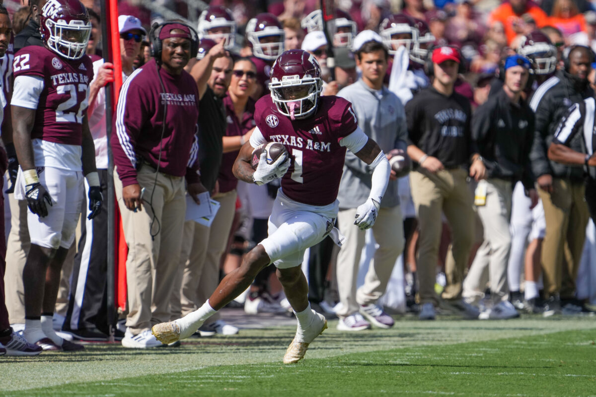 Tennessee listed as school to watch for in Texas A&M transfer Evan Stewart