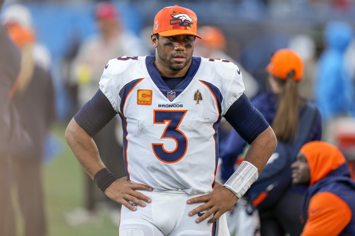 Broncos sit Russell Wilson among trio of starting QB changes