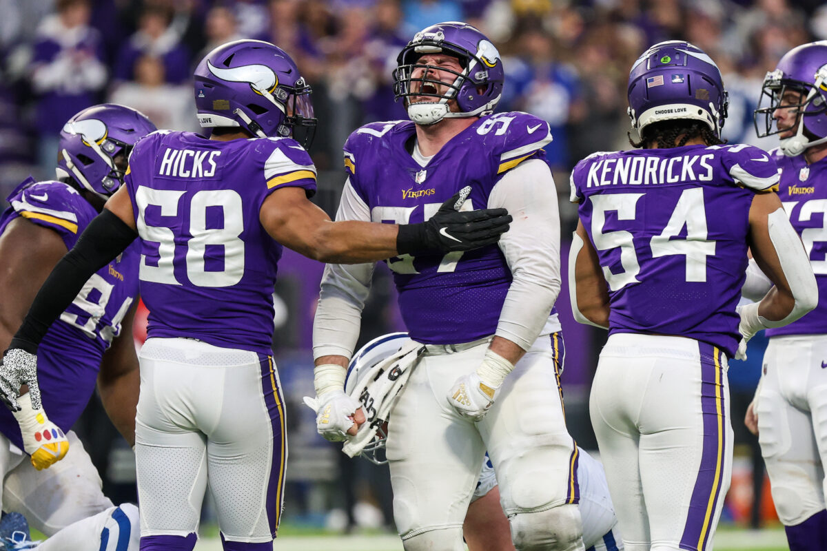 Harrison Phillips named Vikings Walter Payton Man of the Year nominee