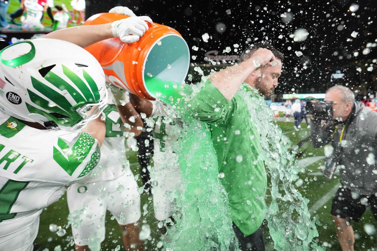 Oregon Ducks given favorable odds to win 2024 national championship