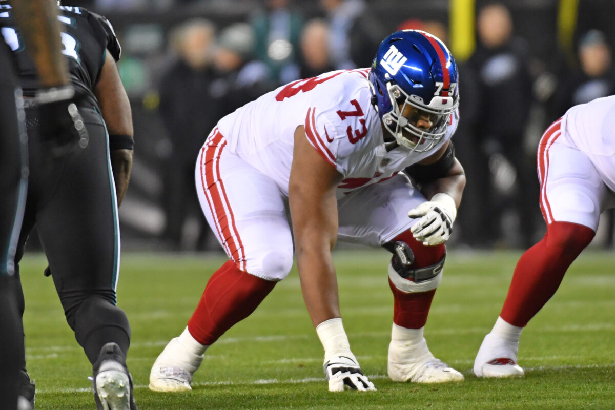 Giants’ Brian Daboll doesn’t commit to starting Evan Neal once healthy