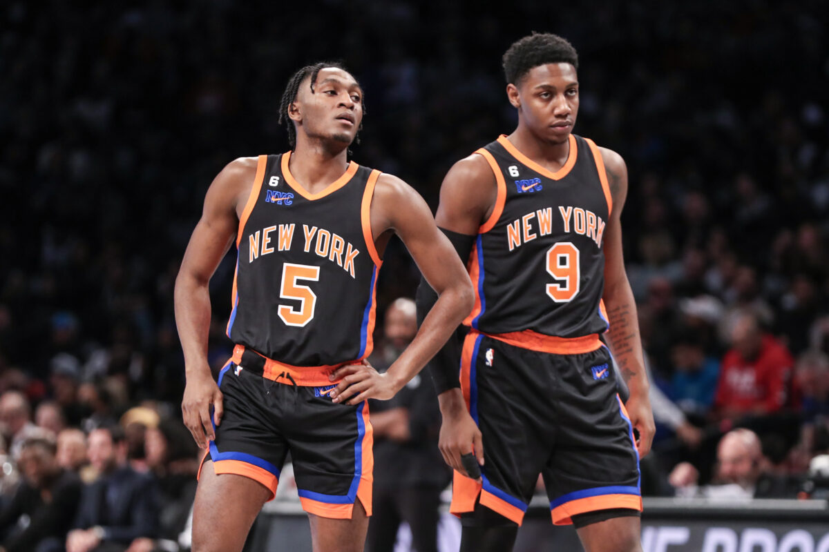 Tom Thibodeau needs to play Immanuel Quickley over RJ Barrett for the Knicks to actually win