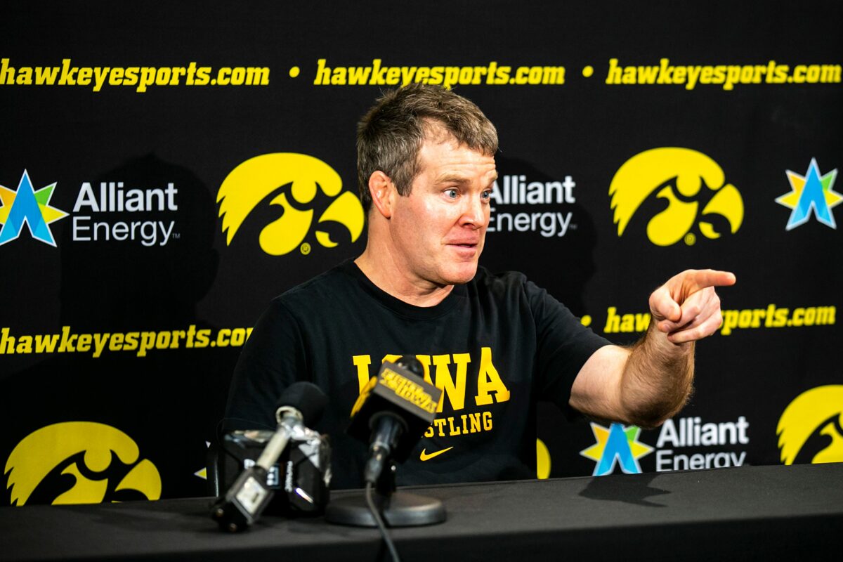How to watch No. 2 Iowa wrestling at the 2023 Soldier Salute