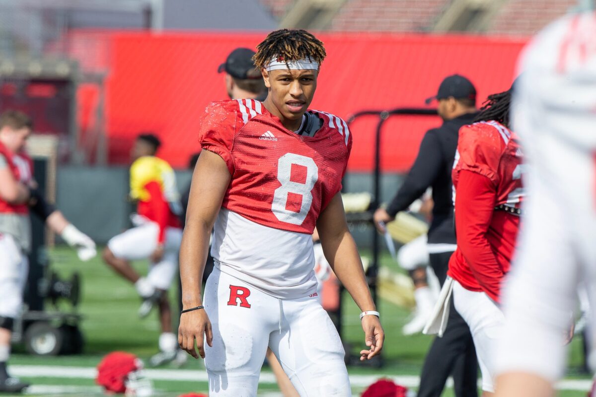 Who from Rutgers football is in the transfer portal (as of Monday morning)?