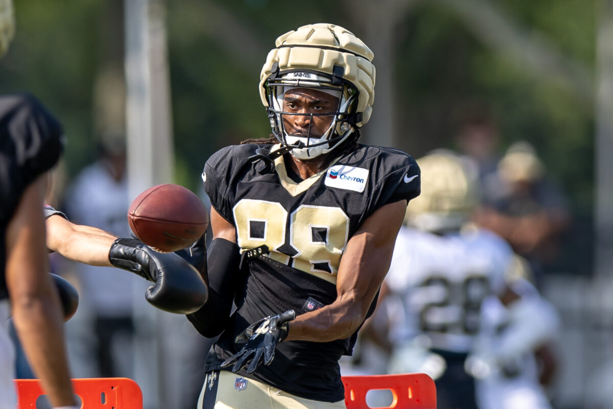 Rookie wide receiver Shaquan Davis activated from Saints injury list