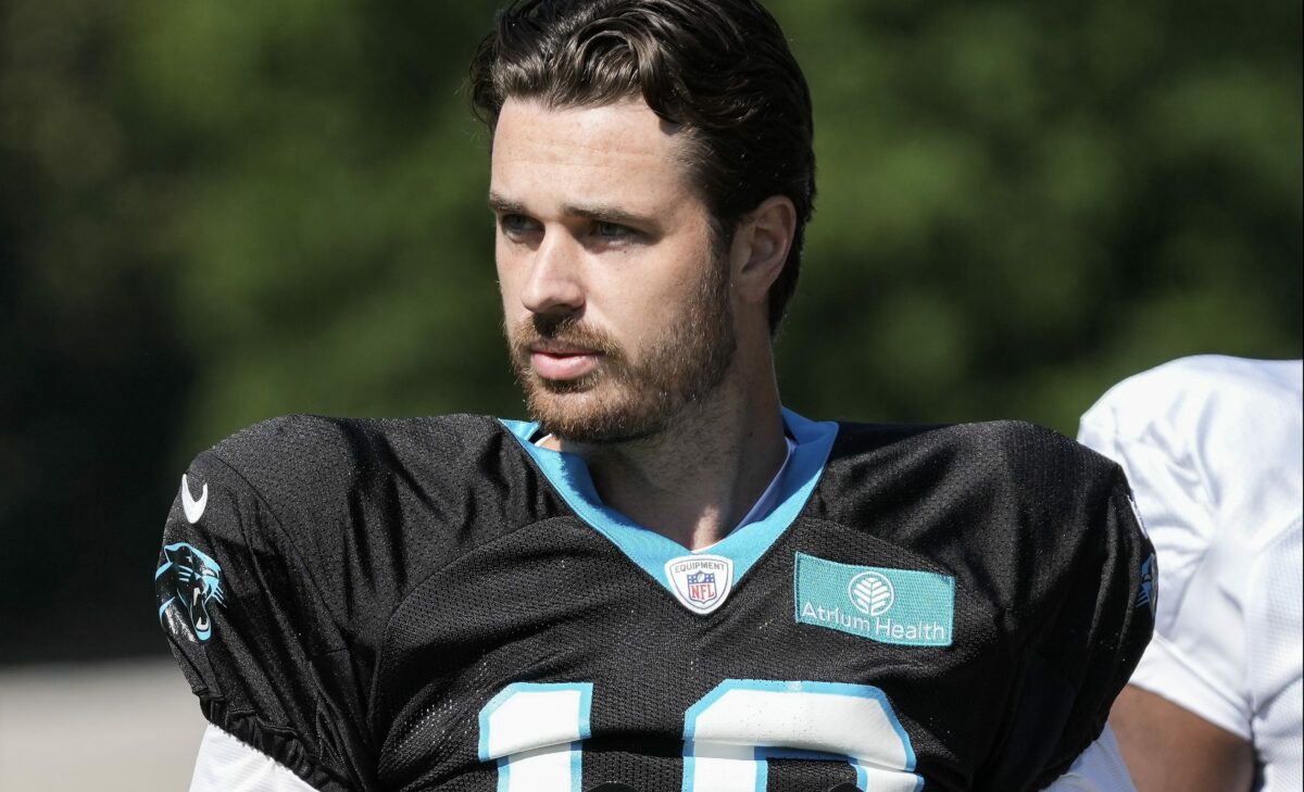Panthers release Jake Luton from practice squad