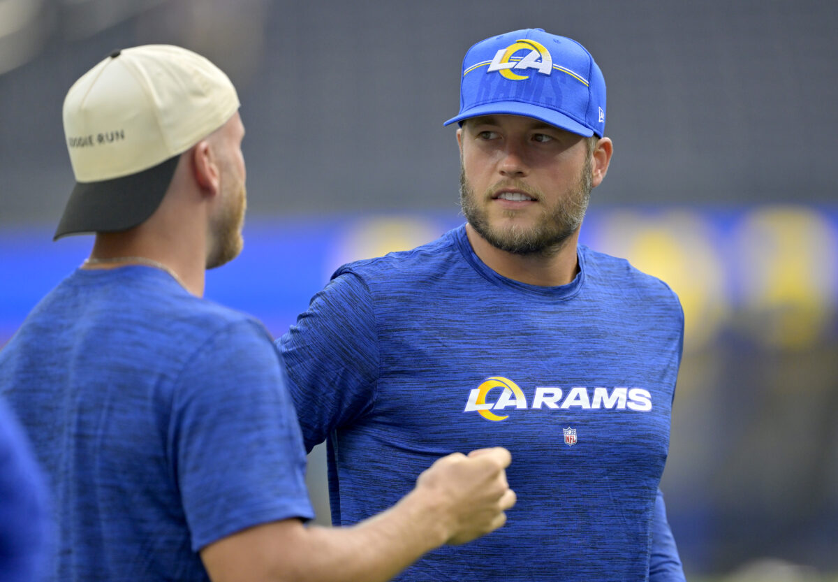 Watch: Cooper Kupp and Matthew Stafford answer fan questions about pet peeves and famous contacts