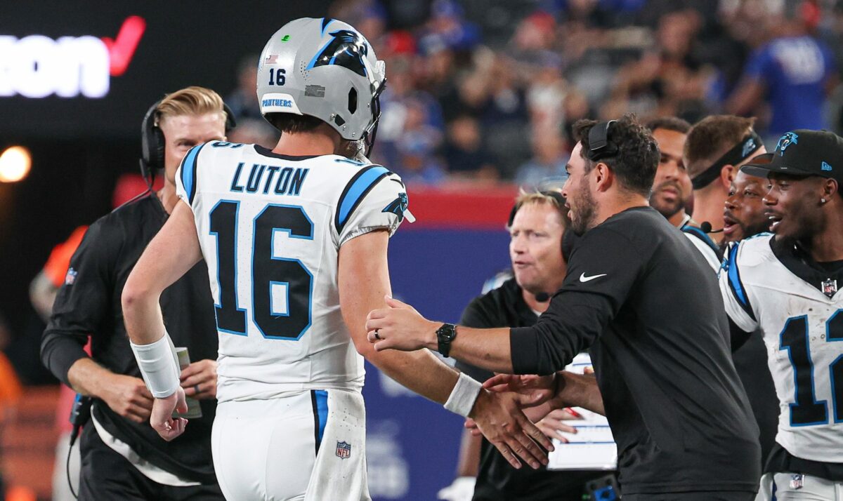Panthers’ updated practice squad after addition of Jake Luton