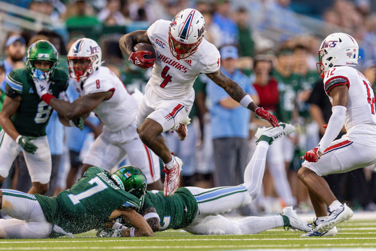 Former South Alabama WR Caullin Lacy is reportedly down to two programs