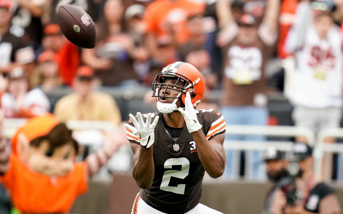 Browns WR Amari Cooper still in concussion protocol but could clear in time to play vs. Jaguars