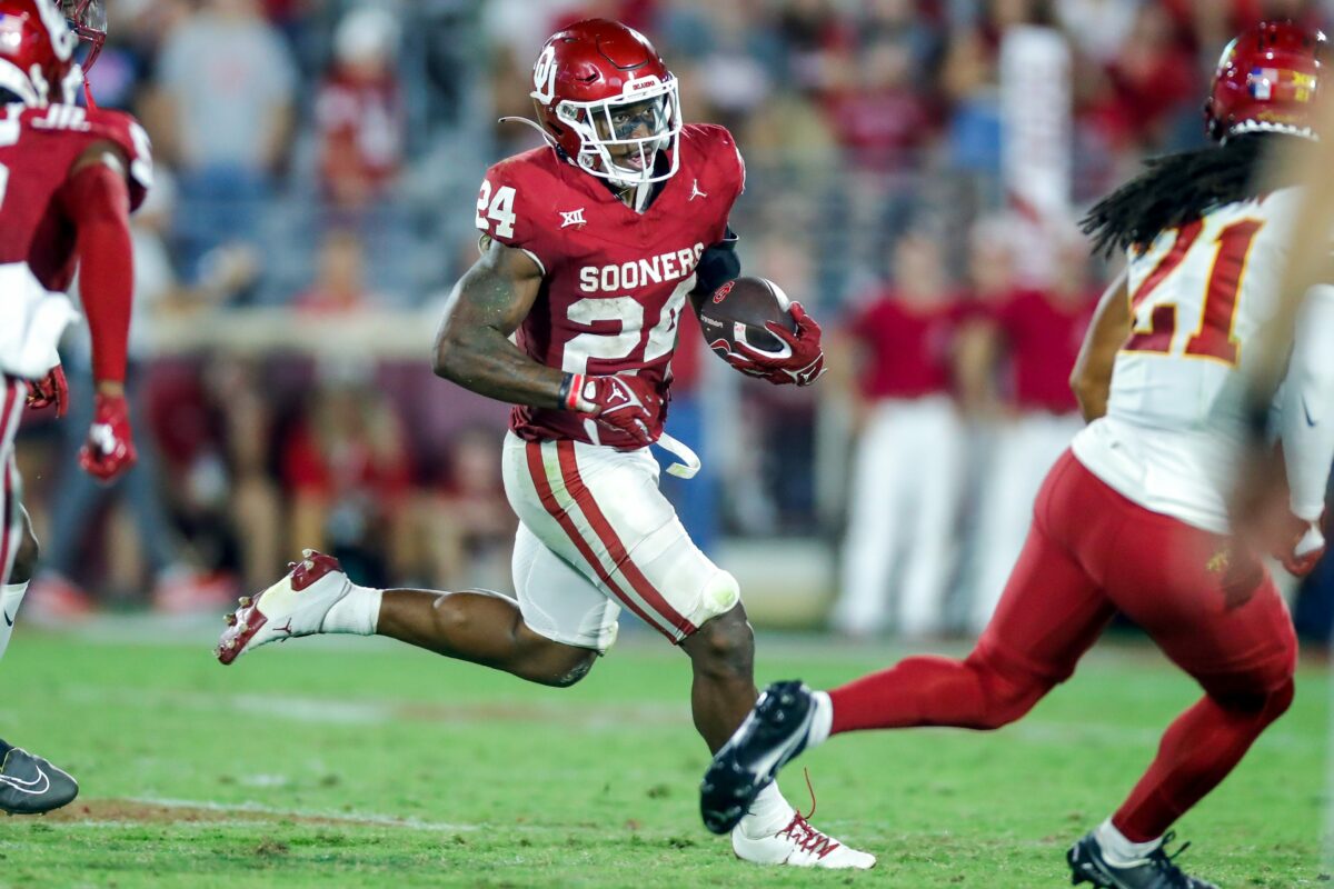 Another Oklahoma running back enters the transfer portal