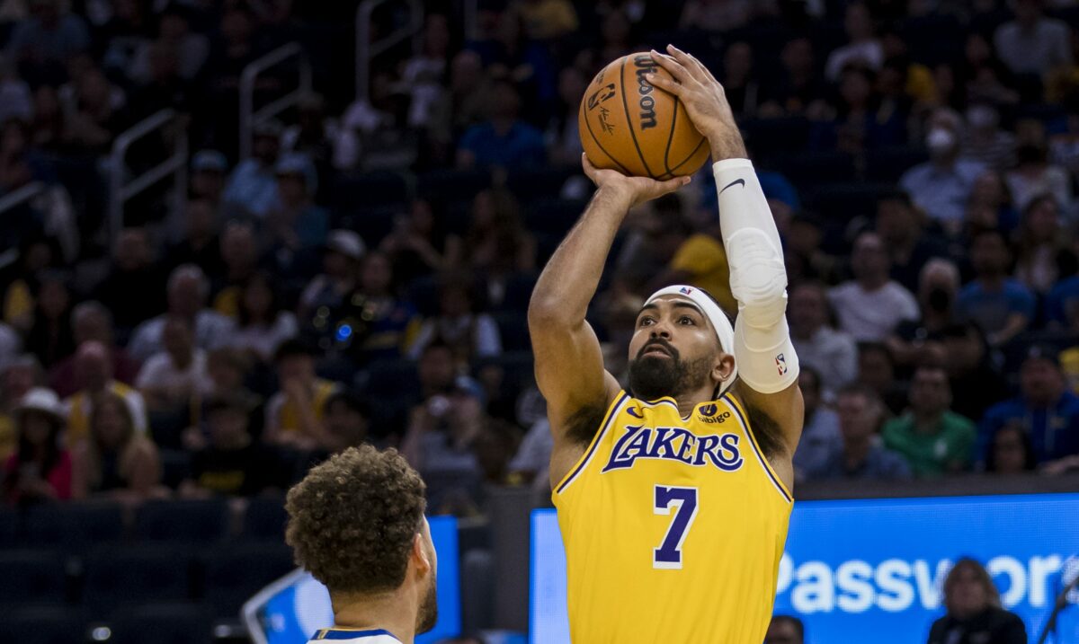 Lakers guard Gabe Vincent is reportedly targeting a return soon