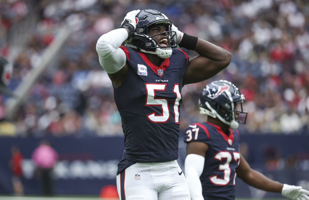 Texans could without Blake Cashman and Will Anderson vs. Titans