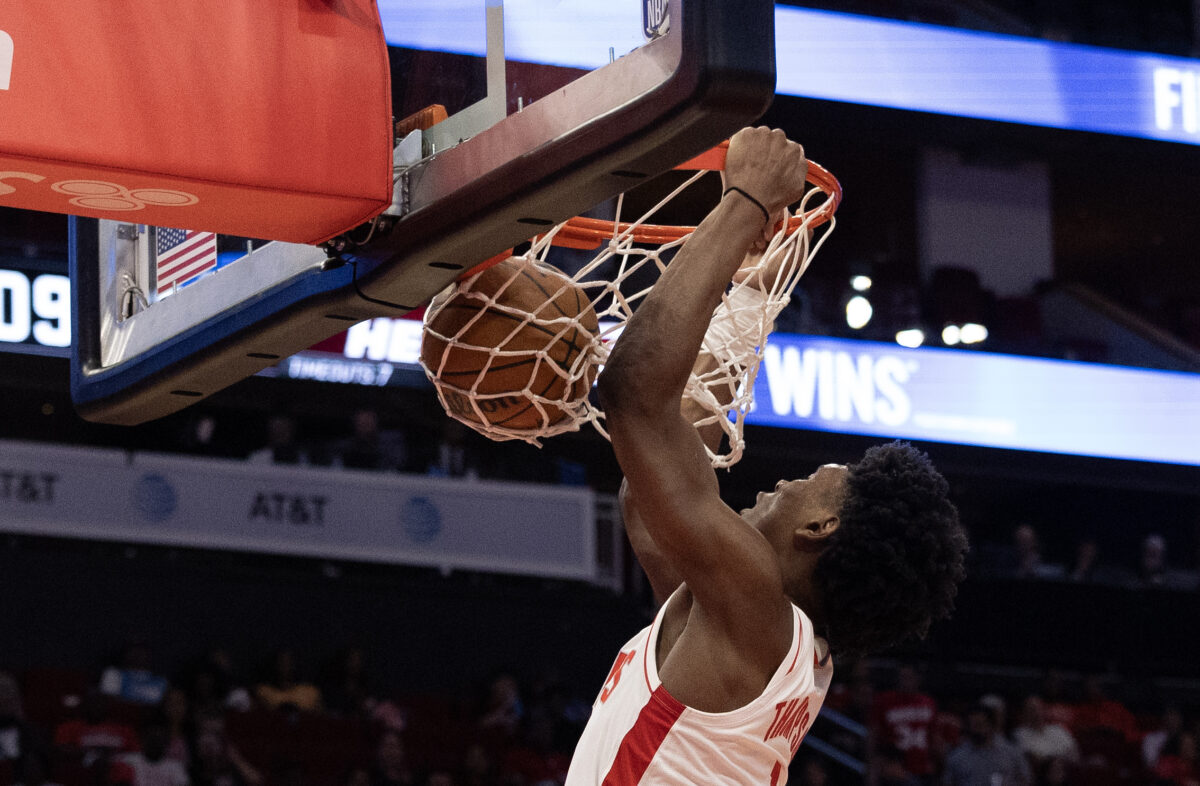Rockets’ Amen Thompson drops triple-double on G League assignment