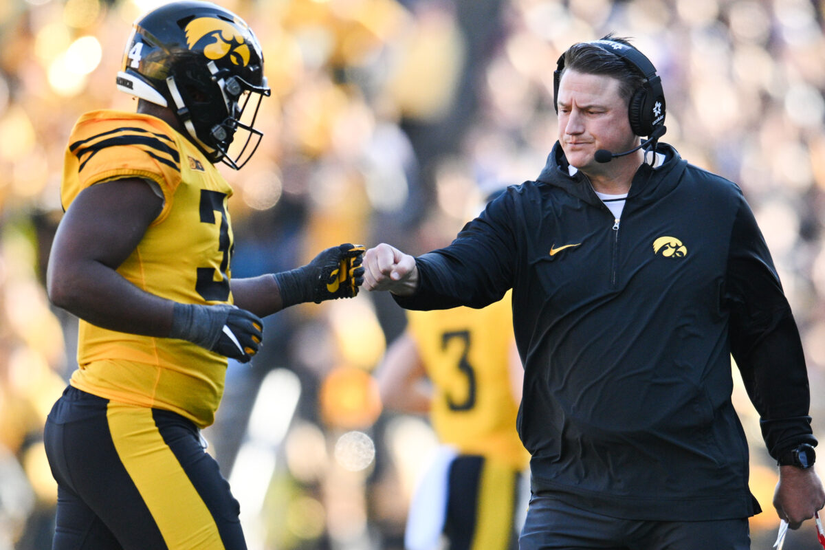 Kirk Ferentz reacts to Jay Higgins’ decision to return to the Hawkeyes