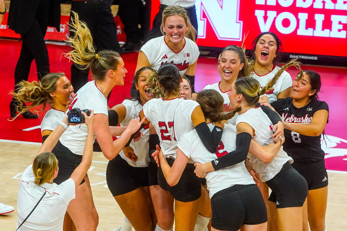 Nebraska volleyball takes down Arkansas to punch its ticket to the Final Four