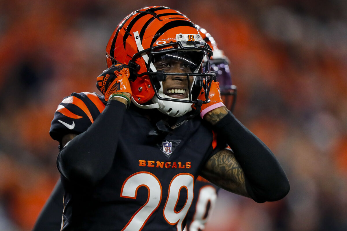 Bengals CB Cam Taylor-Britt suffers sprained ankle, will miss game vs. Jags