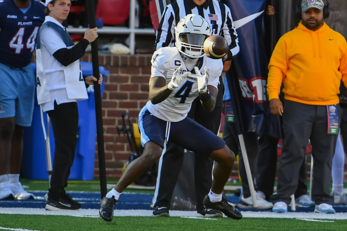 Former Old Dominion WR Javon Harvey announces transfer to Texas A&M