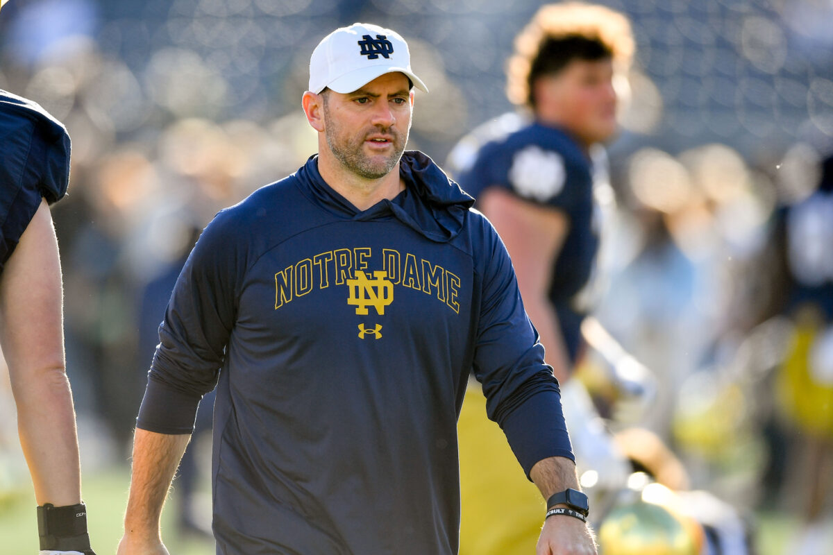 Notre Dame offensive coordinator Gerad Parker to be named next Troy head coach