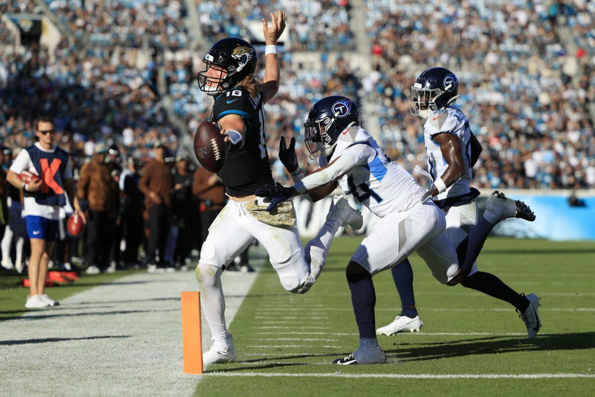 Jaguars’ Week 18 finale vs. Titans scheduled for 1 p.m. on Sunday