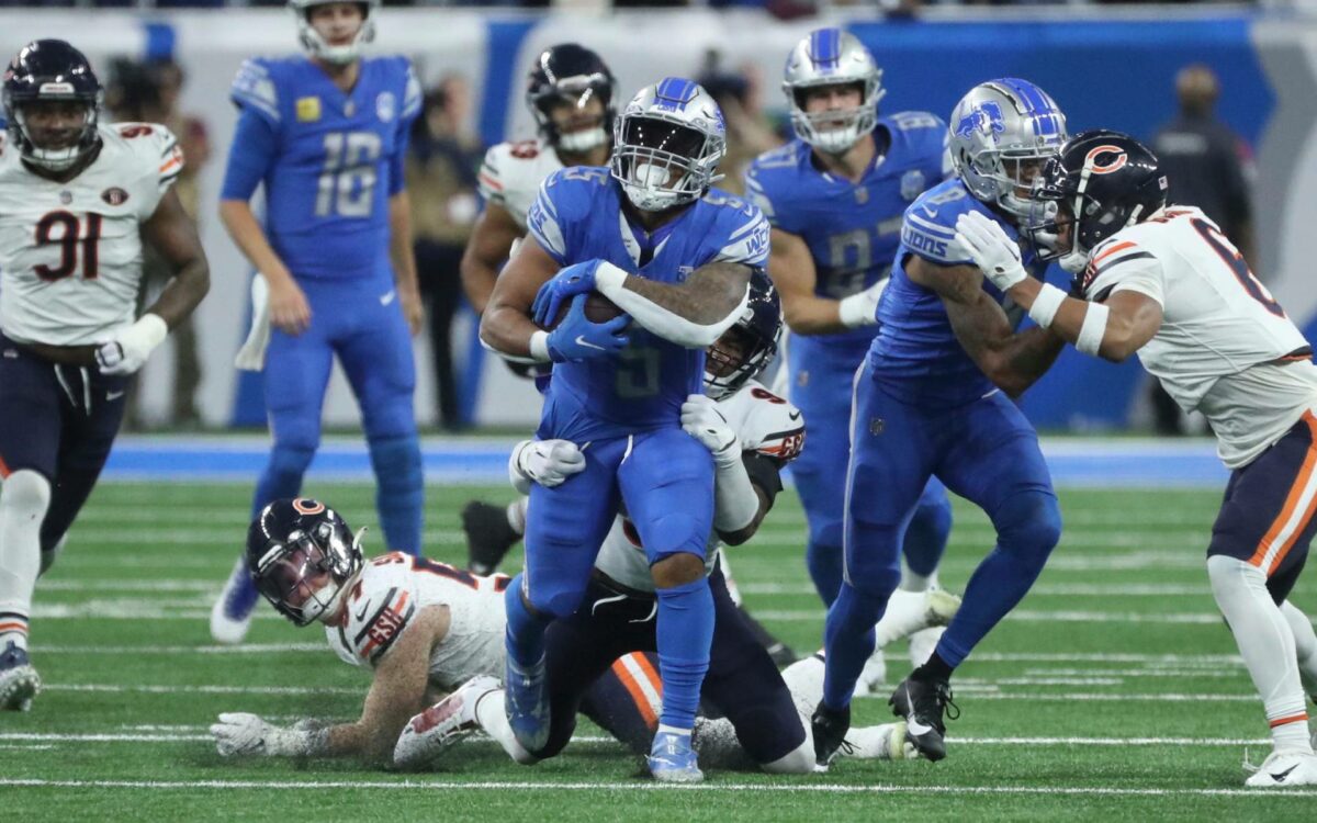 Lions commitment to the run game is making a difference