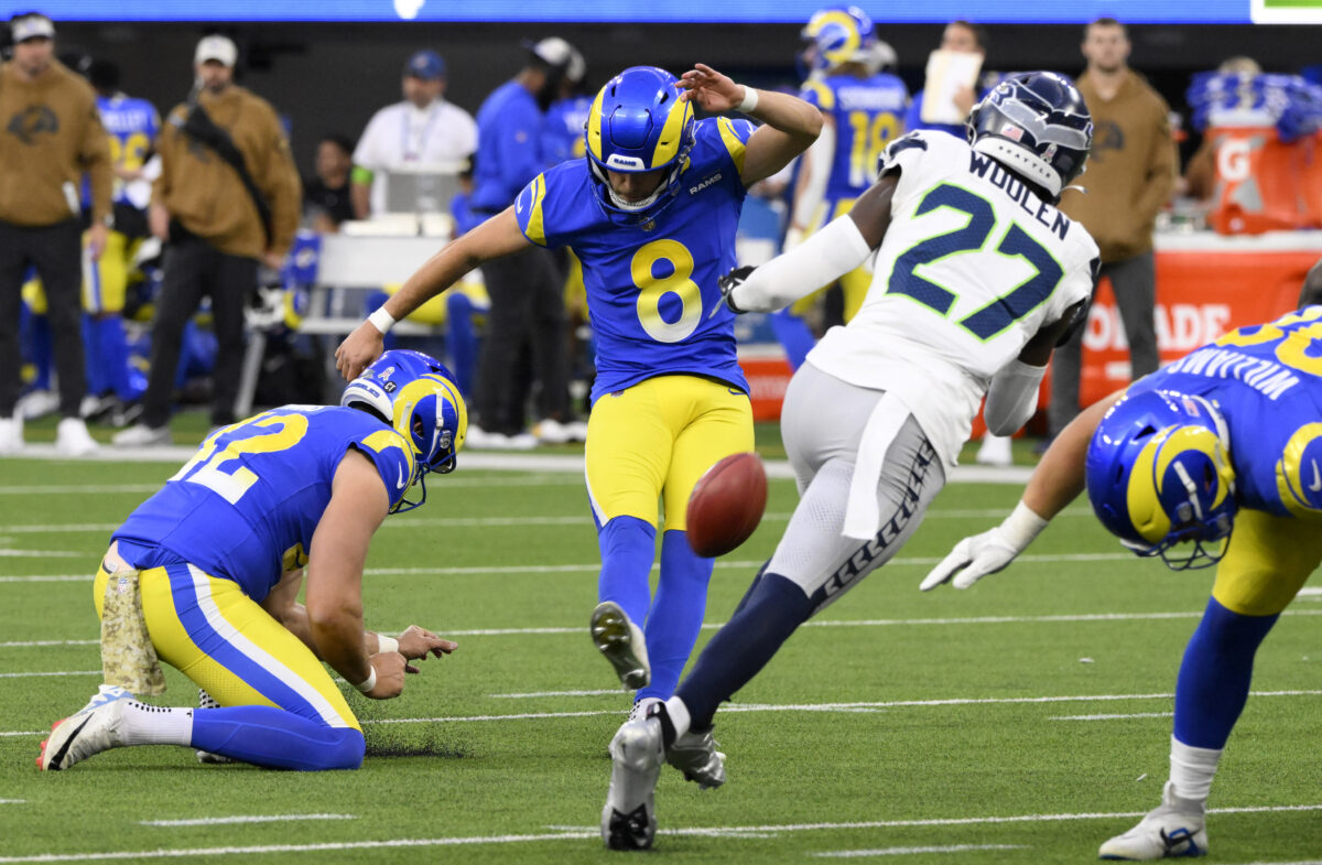 Rams undecided on kicker for Sunday, leaning toward Havrisik over Crosby