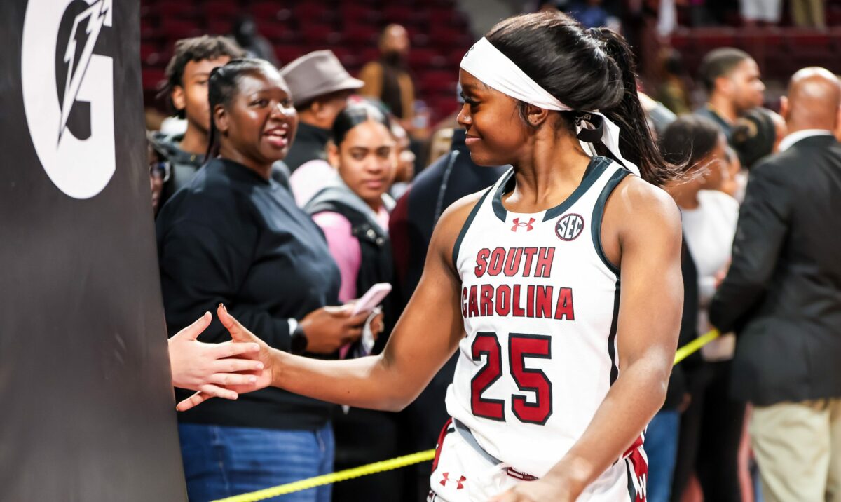 A’ja Wilson feels like South Carolina guard Raven Johnson will be a star