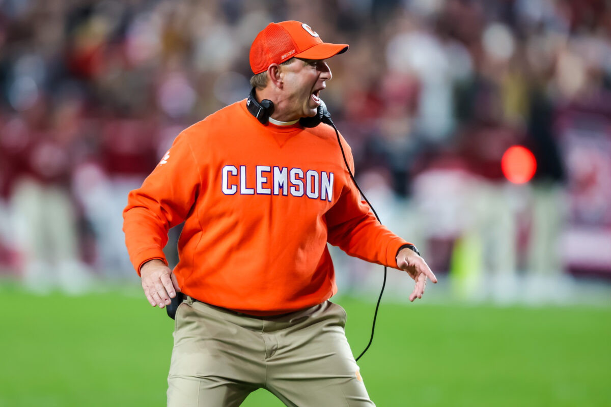 Clemson Offensive Line Coach target on campus Friday, per reports