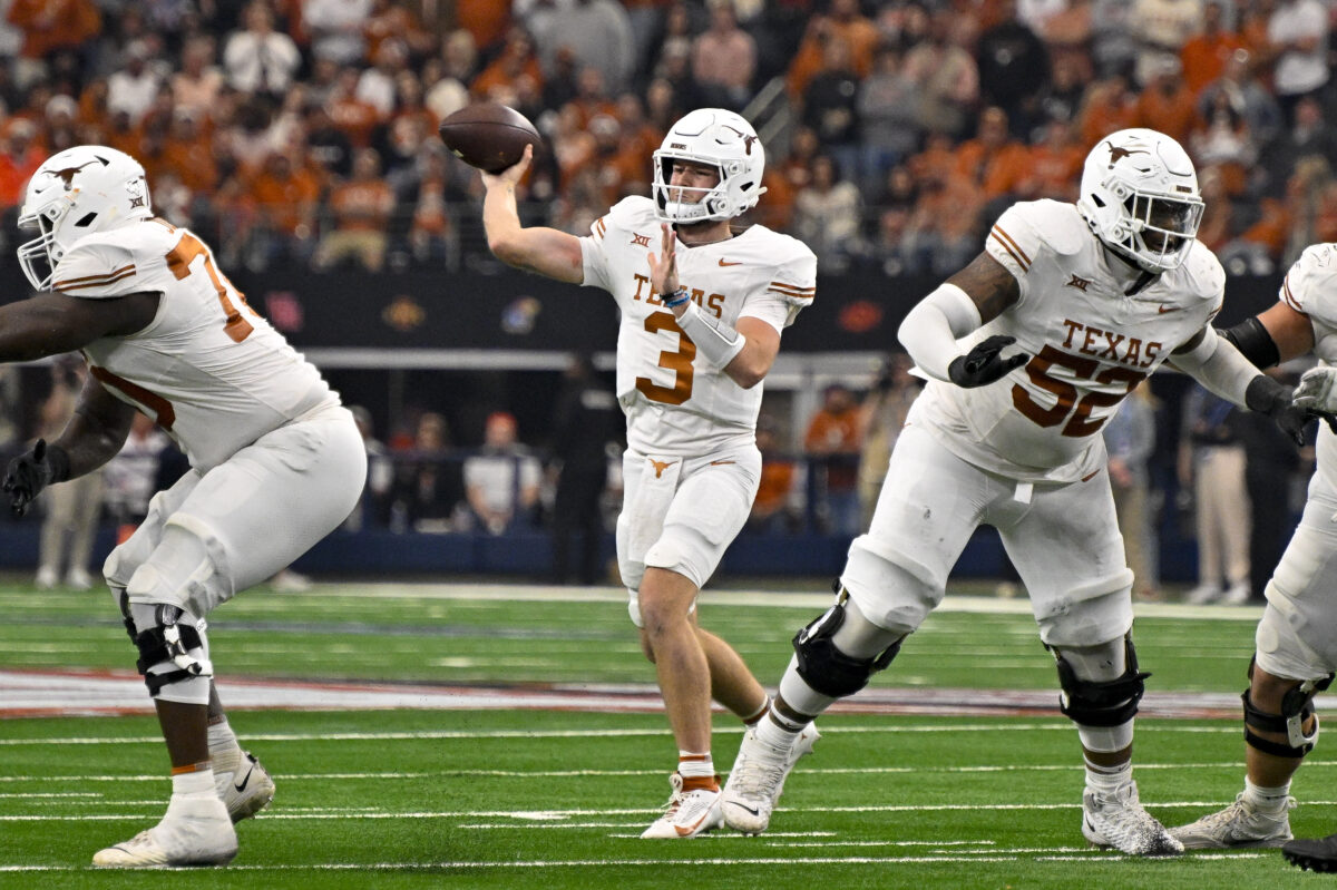 Quinn Ewers sets Big 12 record as he leads Texas to the championship