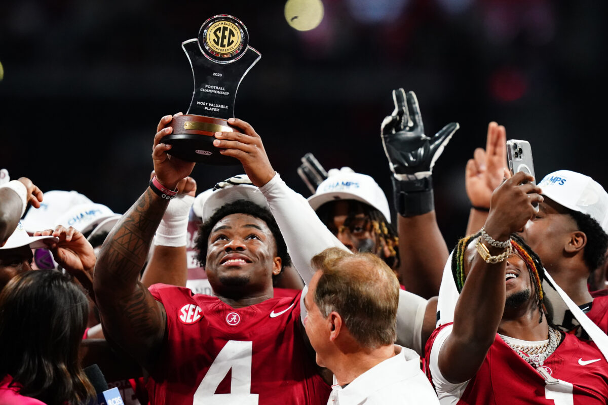 The best images from Alabama’s SEC Championship victory over Georgia