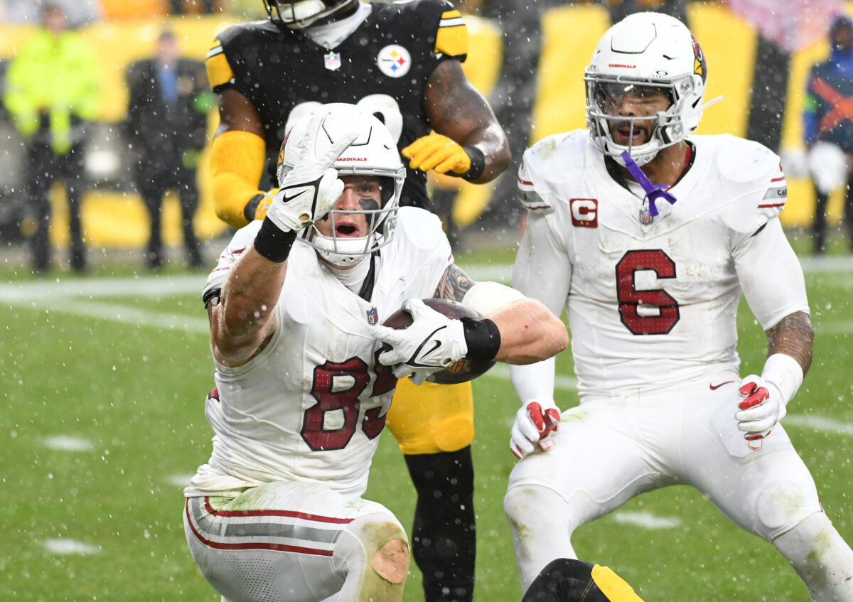 Trey McBride is having one of Cardinals’ best seasons ever for a tight end