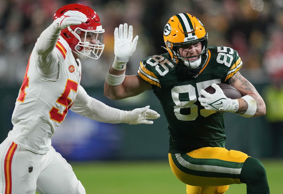 Packers rookie TE Tucker Kraft ‘as improved as anybody’ this season