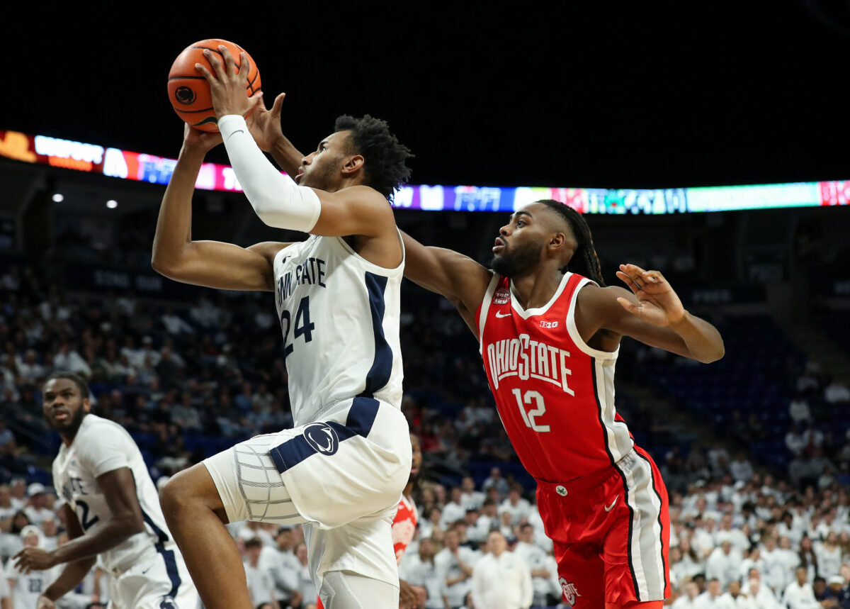 Penn State basketball comes from behind to upset Ohio State