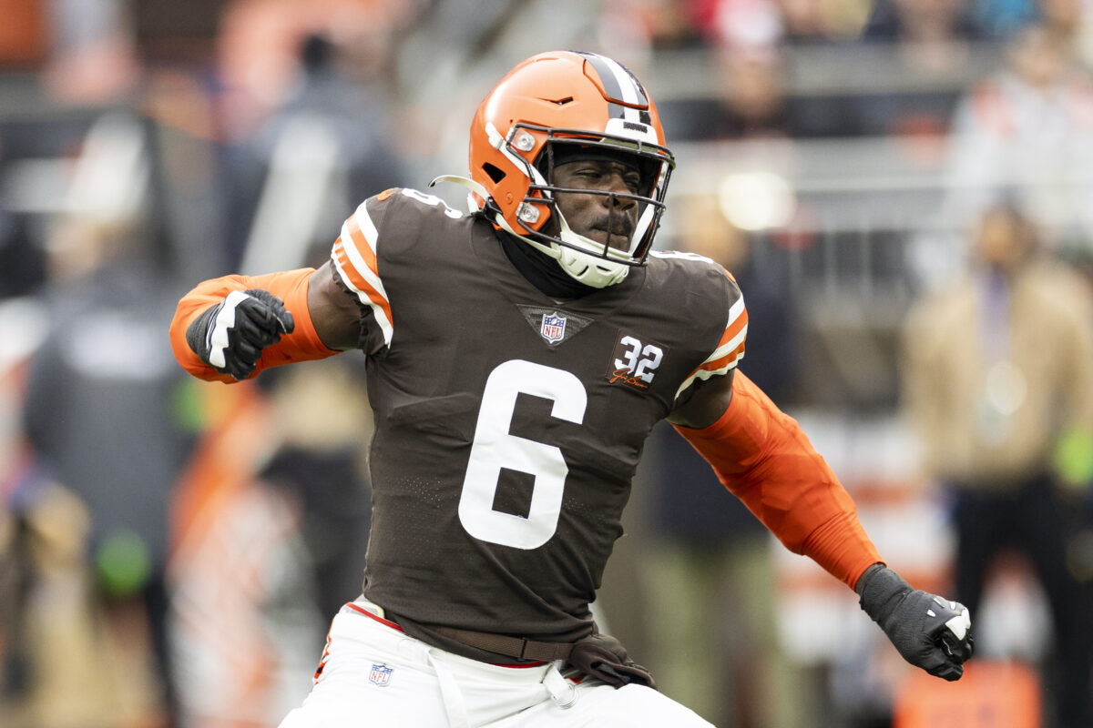 Browns: LB Jeremiah Owusu-Koramoah one of the best in the NFL vs. the run