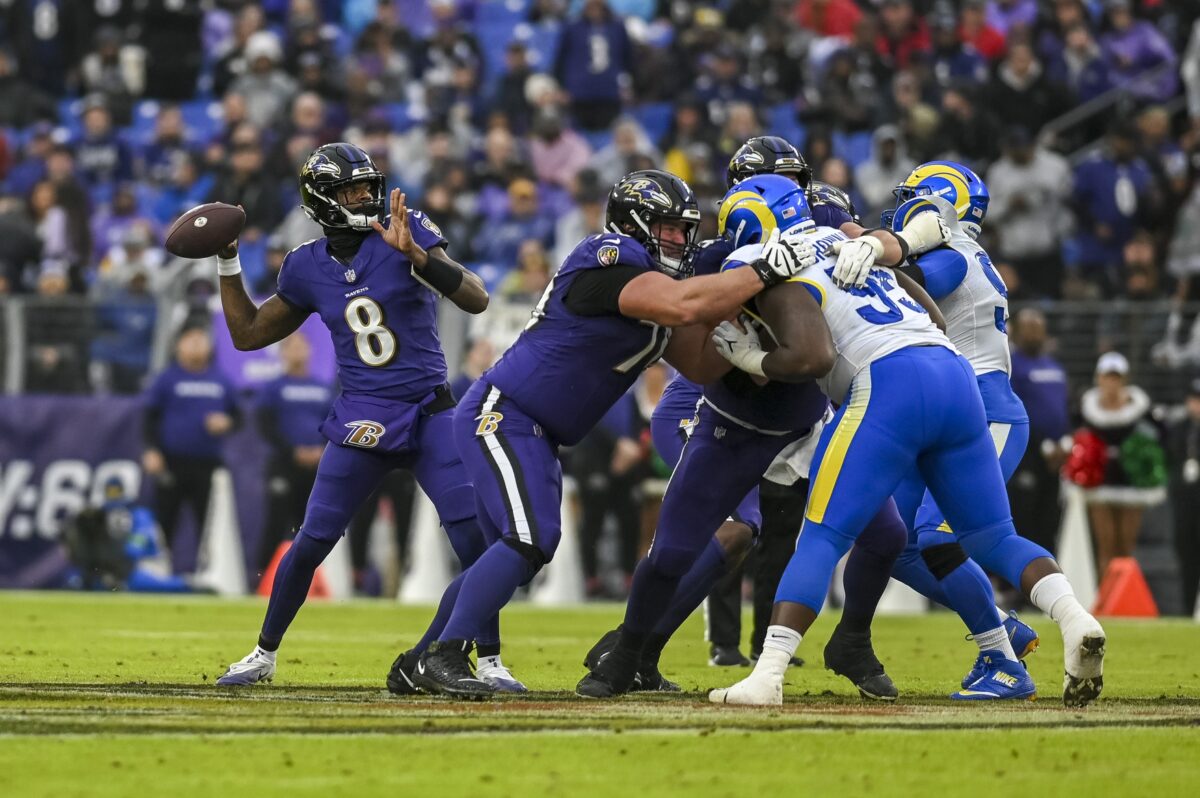 All 32 NFL quarterbacks (including Lamar Jackson) ranked by Total QBR ahead of Week 15