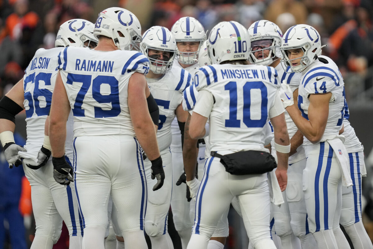Colts’ snap count analysis from Week 14 loss to Bengals